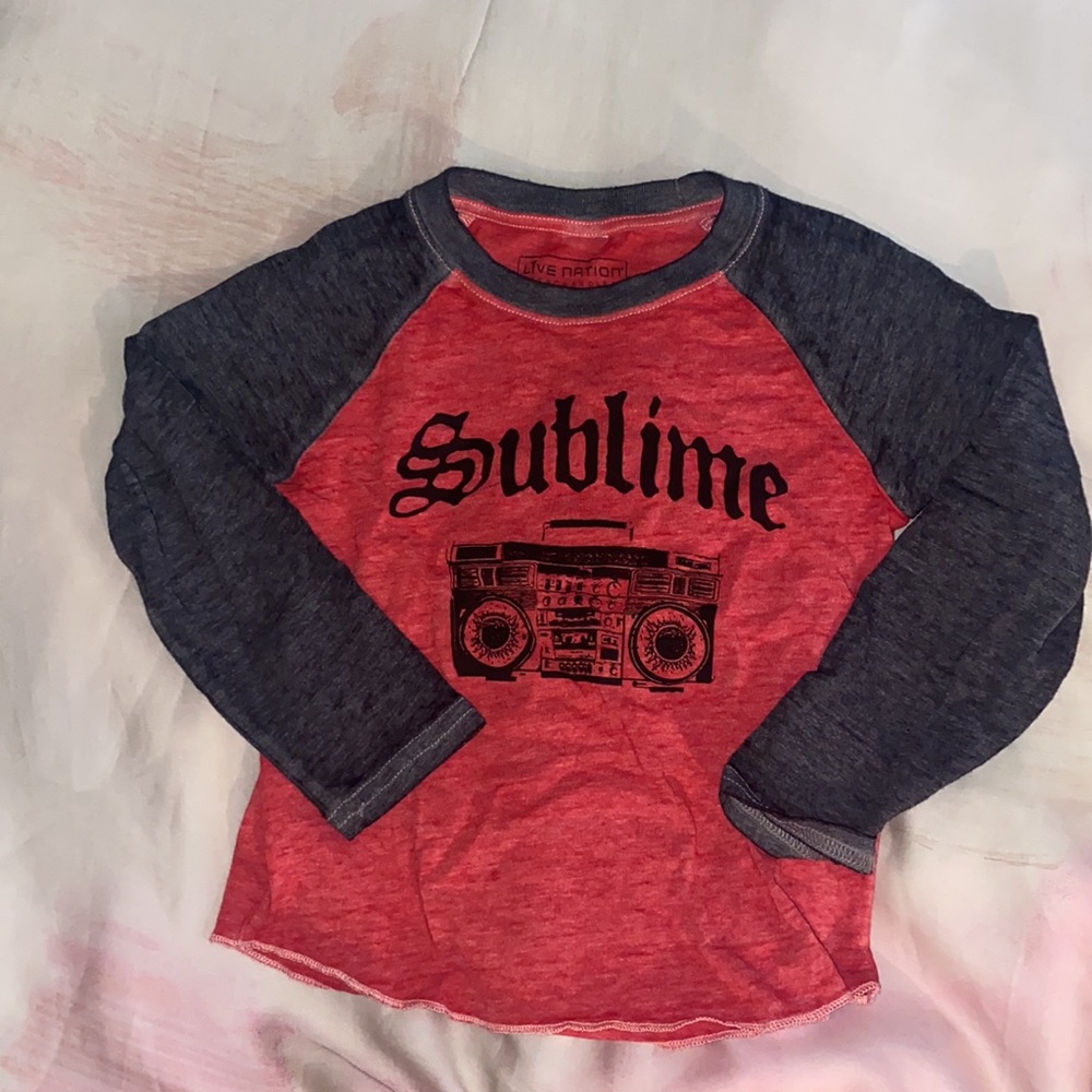 Sublime Live Nation Long Sleeve Shirt 3T